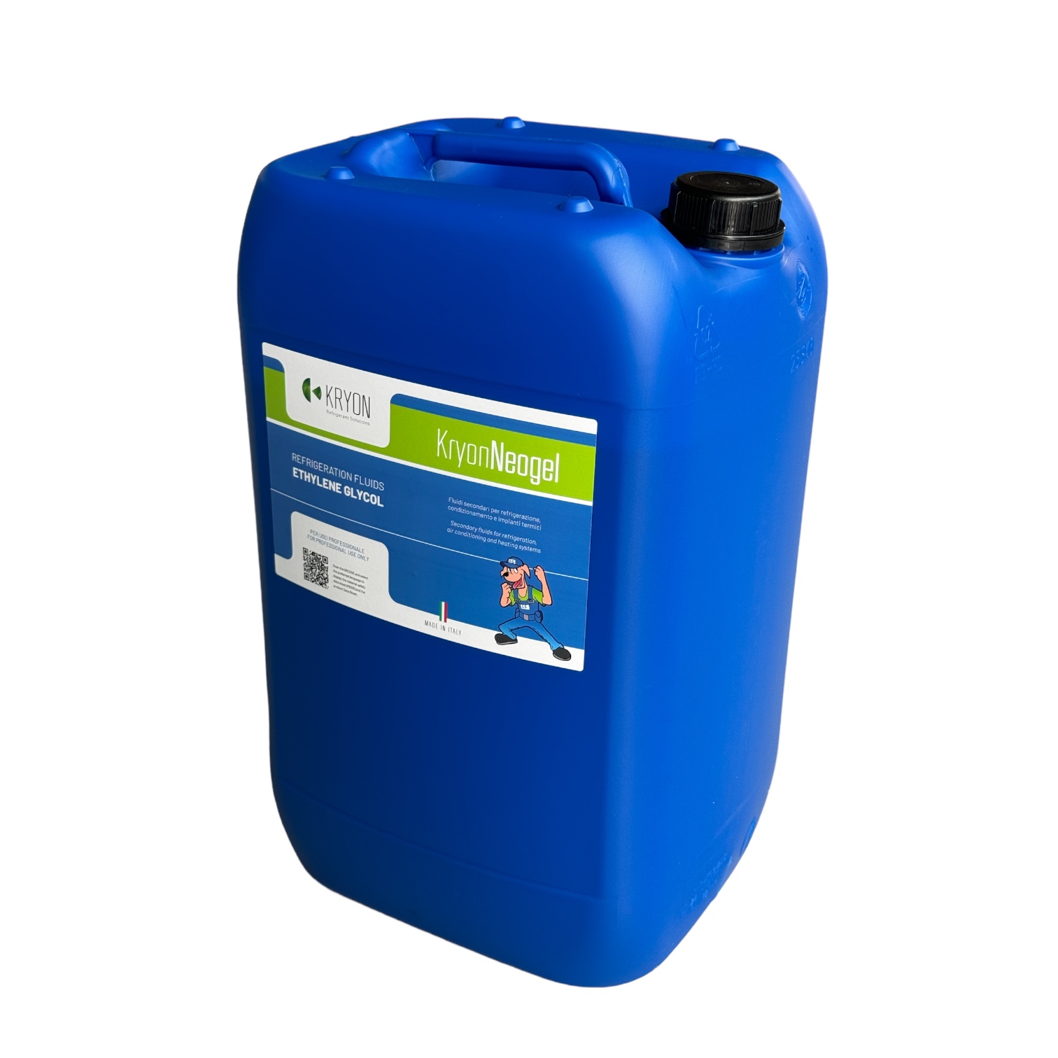 Kryon® NeoGel - Glicole Etilenico Inibito (MEG) - in tanica 25 Kg (colorato blu)