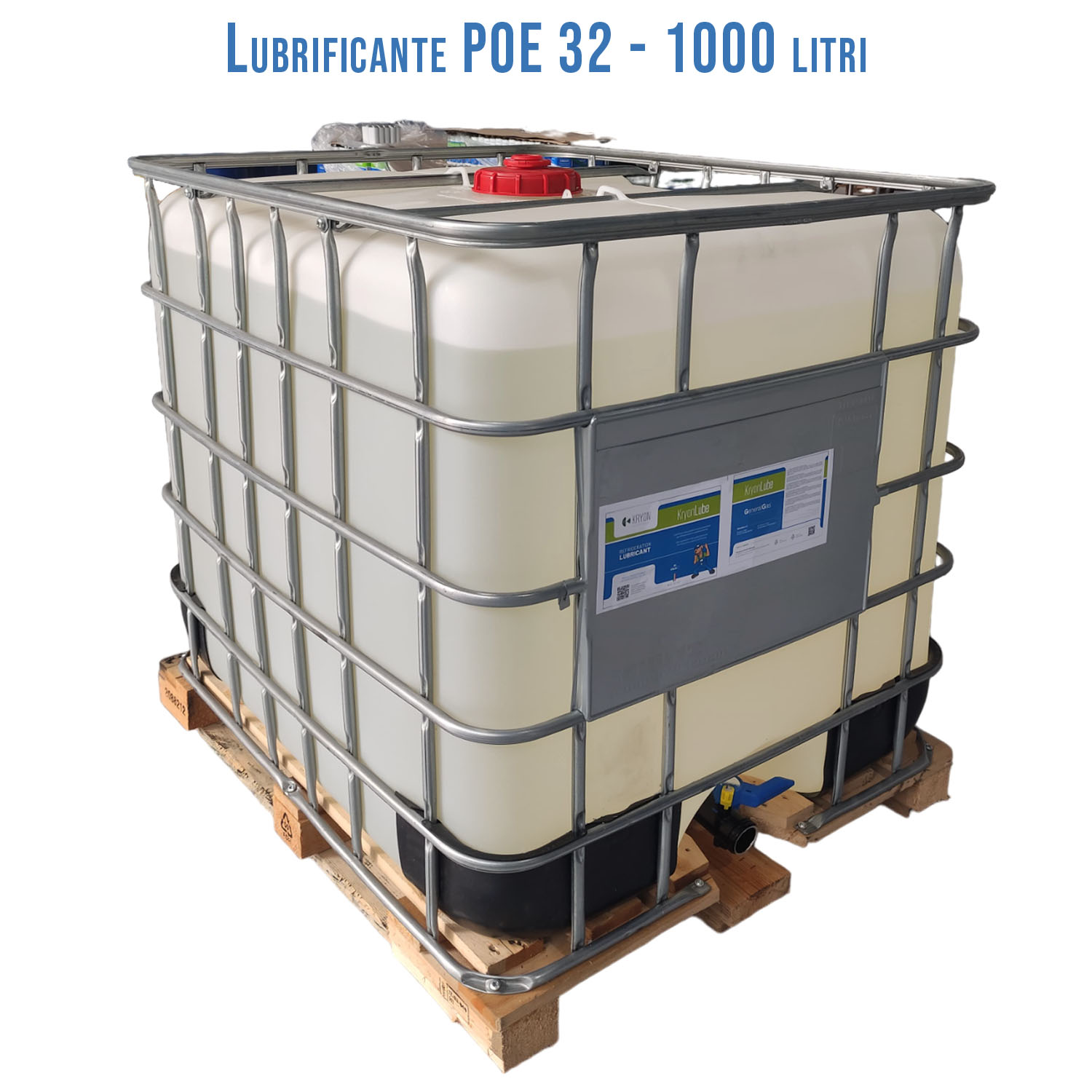 Lubrificante HVACR KryonLube POE 32 -  polyol estere - Cubo IBC 1000 lt.