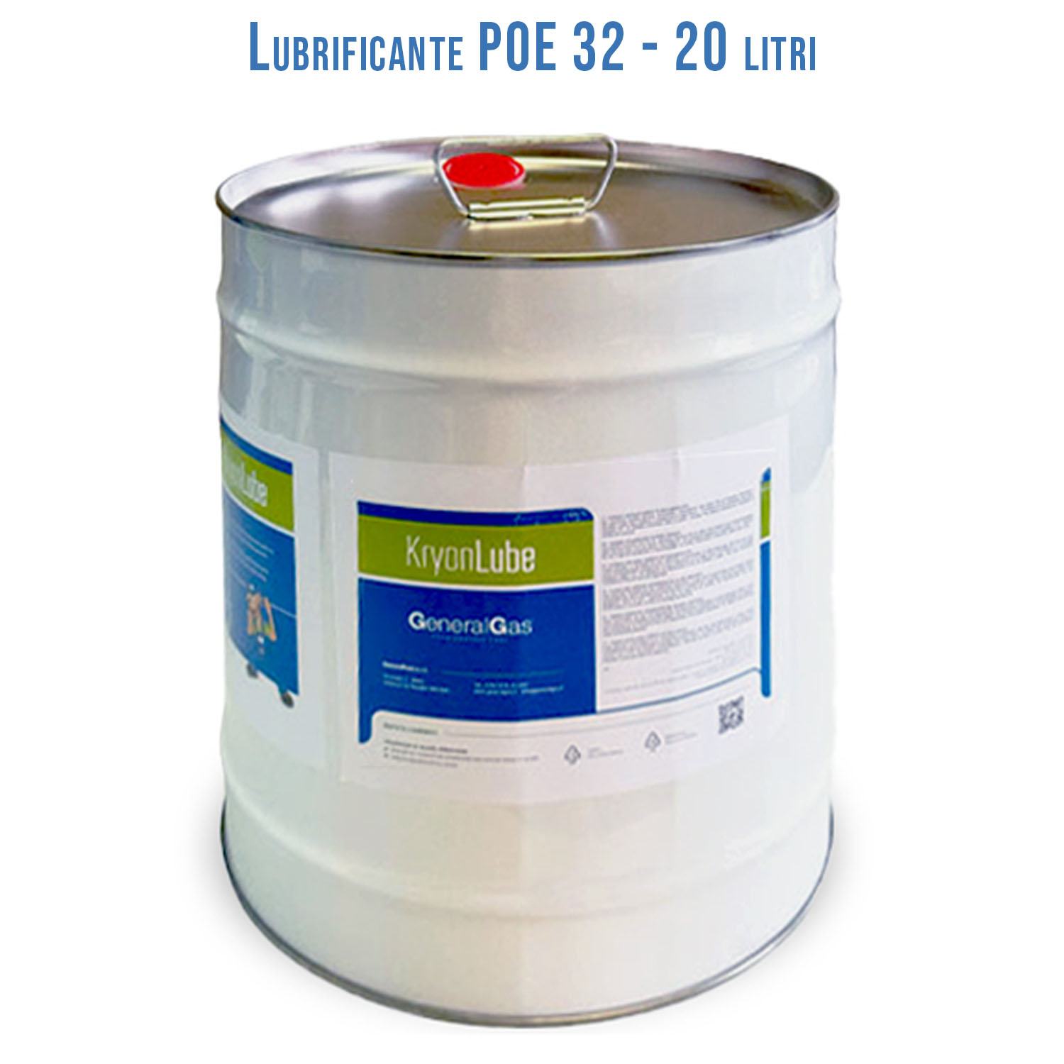 Lubrificante HVACR KryonLube POE 32 -  polyol estere - Tanica in metallo da 20 lt.