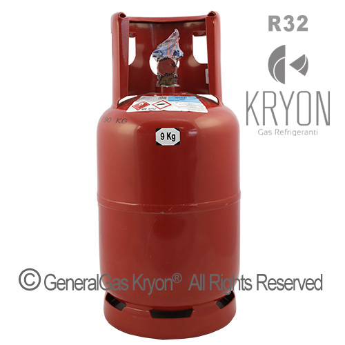 R32 9KG Refrigerant Gas Refillable Cylinder